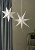 Markslöjd Blank závěsná stříbrná hvězda 45 cm