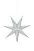 Markslöjd Glitter stříbrná závěsná hvězda 75 cm