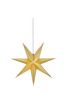 Markslöjd Glitter zlatá závěsná hvězda 45 cm