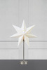 Markslöjd Mathilda bílá hvězda na stůl na baterie