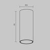 MAYTONI Stropní svítidlo FOCUS LED 12W 50d C056CL-L12W3K-W-BS