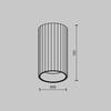 MAYTONI Stropní svítidlo Calipso GU10x1 10W C106CL-01-GU10-BS