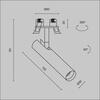 MAYTONI Vestavné svítidlo Focus T 6W IP 20 C141RS-L125-6W3K-W