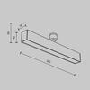 MAYTONI Svítidlo Basis Holity 3000K 13W 120d C154CL-13W3K-B