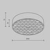 MAYTONI Svítidlo Meli Holity 3000K 11W 60d C155CL-11W3K-B