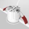 MAYTONI Vestavné svítidlo Alfa LED 2700K 1x10W 36d DL043-01-10W2.7K-RD-WB-DE