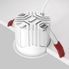 MAYTONI Vestavné svítidlo Alfa LED 2700K 1x15W 36d DL043-01-15W2.7K-RD-WB-DE