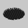 MAYTONI Filtr proti oslnění HoneyComb 45mm HoneyComb-D45