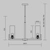 MAYTONI Lustr Fortano MOD089PL-06BS