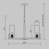 MAYTONI Lustr Fortano MOD089PL-10BS