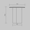 MAYTONI Stolní nabíjecí lampa ASYM 2700K 2W MOD510TL-L1,5GNK