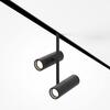 MAYTONI svítidlo pro kolejnicový systém Elti Duo Magnetic track system Exility 3000K 24W 36d TR005-2-2X12W3K-B