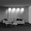 MAYTONI svítidlo pro kolejnicový systém Focus LED Single phase track system UNITY 3000K 12W 50d TR021-1-12W3K-W-BBS
