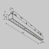 MAYTONI Svítidlo do kolejnice Points Magnetic track system Exility 2700K 18W 36d TR031-2-18W2.7K-B