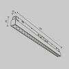 MAYTONI svítidlo pro kolejnicový systém Points Magnetic track system Exility 24W 36d TR031-4-24WTW-DD-B