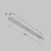 MAYTONI svítidlo pro kolejnicový systém Points Magnetic track system Radity 3000K 16W 36d TR082-1-18W3K-M-B
