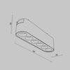 MAYTONI svítidlo pro kolejnicový systém Points Magnetic track system Radity 4000K 6W 36d TR082-1-6W4K-M-W