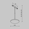 MAYTONI Svítidlo do kolejnice Plato Exility 3000K 15W 120d TR123-2-15W3K-B