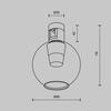 MAYTONI Svítidlo do kolejnice Bubble Flarity 3000K 3W 120d TR148-1-3W3K-B-DE