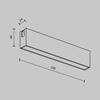 MAYTONI Svítidlo do kolejnice Basis Flarity 2700K 12W 120d TR151-1-12W2.7K-BS-DE