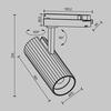 MAYTONI Svítidlo do kolejnice Calipso Trinity 3000K 30W 36d TR250-30W3K-B