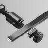 MAYTONI Upevnění na stěnu pro magnetickou lištu 24 V Flarity TRA155CW-S1-B