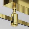 MAYTONI Upevnění ke stropu pro trafo s napájením krátké pro magnetickou lištu 24 V Flarity TRA156C-BB1-BS