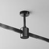MAYTONI Upevnění ke stropu s prodlužovací spojkou krátké 78 mm pro magnetickou lištu 24 V Flarity TRA156C-IPC1-B