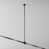 MAYTONI Upevnění ke stropu dlouhé 760 mm s prodlužovací spojkou pro magnetickou lištu 24 V Flarity TRA159C-IPCL1-B