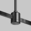 MAYTONI Upevnění ke stropu dlouhé 760 mm s prodlužovací spojkou pro magnetickou lištu 24 V Flarity TRA159C-IPCL1-B