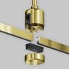 MAYTONI Upevnění ke stropu dlouhé 760 mm s prodlužovací spojkou pro magnetickou lištu 24 V, Flarity TRA159C-IPCL1-BS