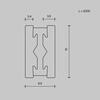 MAYTONI Kolejnice pro magnetickou lištu 24 V Flarity 2m black TRX154-112B