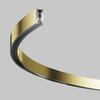 MAYTONI Polokruhová kolejnice pro magnetickou lištu 24 V 650 mm Flarity TRX154-SR-D650-BS