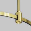 MAYTONI Polokruhová kolejnice pro magnetickou lištu 24 V 650 mm Flarity TRX154-SR-D650-BS