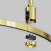 MAYTONI Polokruhová kolejnice pro magnetickou lištu 24 V 650 mm Flarity TRX154-SR-D650-BS
