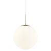 NORDLUX závěsné svítídlo Grant 35 25W E27 mosaz opál 2010573035