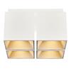NORDLUX Ethan 4-Spot přisazené downlight svítidlo matná bílá 2110430101