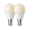 NORDLUX Smart E14 2-pack G45 2200-6500K Light Bulb bílá 2170201401