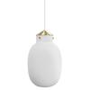 NORDLUX závěsné svítídlo Raito 22 oval 25W E27 opál 48043001