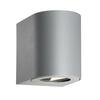NORDLUX venkovní nástěnné svítidlo Canto 2 2x6W LED šedá čirá 49701010