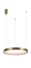Nova Luce Elegantní závěsné LED svítidlo Vegas v luxusním zlatavém designu - 18 W LED, 1020 lm, pr. 450 mm NV 86016808