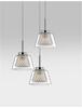 NOVA LUCE závěsné svítidlo BOCCALE chromovaný hliník čiré sklo G9 1x5W IP20 vč. žárovky 1300301301