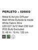 Nova Luce Stylové závěsné svítidlo Perleto v několika variantách - 3 x 10 W, pr. 480 mm, matná bílá NV 526802