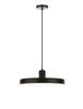 Nova Luce Moderní závěsné svítidlo Chioto v elegantním černém designu - 1 x 60 W, pr. 360 mm NV 540602