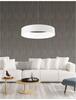 NOVA LUCE závěsné svítidlo RANDO matný bílý hliník a akryl LED 42W 230V 3000K IP20 6167205