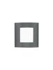 NOVA LUCE venkovní nástěnné svítidlo ZENITH tmavě šedý hliník bílý akrylový difuzor E27 1x12W 220-240V bez žárovky IP44 713514