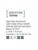 NOVA LUCE venkovní zapuštěné svítidlo do zdi KRYPTON tmavě šedý hliník LED 3W 3000K 220-240V 15st. IP54 727002