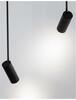 Nova Luce Vestavné výklopné svítidlo Brando - max. 10 W, GU10, pr. 60 x 850 mm, černá NV 7409604