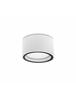 NOVA LUCE venkovní stropní svítidlo FOCUS bílý hliník skleněný difuzor LED GX53 7W 3000K 220-240V 77st. IP54 752462