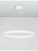 Nova Luce LED závěsné svítidlo Albi ve dvou velikostech a třech barvách - pr. 810 x 60 x 1140 mm, 80 W, 3000 K, stmívatelné, bílá NV 8105603 D